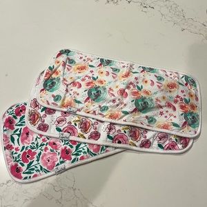 Copper Pearl Burp Cloths